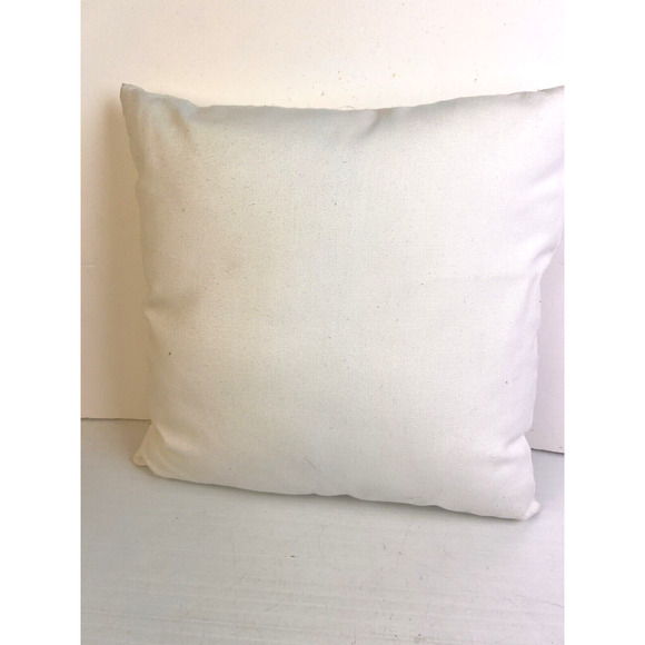 Pottery Barn Pillows 17" Yellow White Floral Fiber Filled Home Decor Textured - Picture 4 of 6